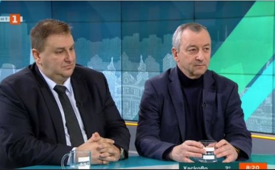 Двама евродепутати Емил Радев от ГЕРБ ЕНП и Георги Пирински