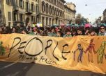 Десетки хиляди на протест срещу расизма в Милано