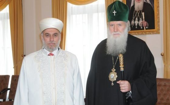 Патриархът и главният мюфтия на среща с Борисов
