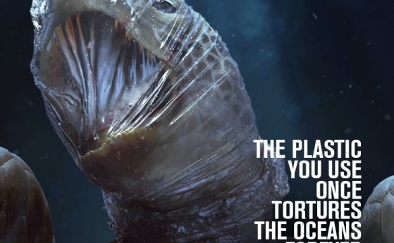 Пластмасата, която използвате еднократно, ще изтезава океаните завинаги