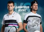 Първият двубой на Григор Димитров на ATP Masters 1000 в Маями пряко по MAX Sport 1 в събота