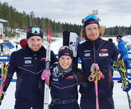 Шведската биатлонистка Анна Магнусон спечели бронзов медал с мъжка щафета