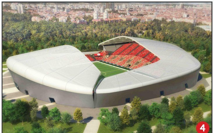 Румънските медии обърнаха специално внимание на проектите за нов стадион,
