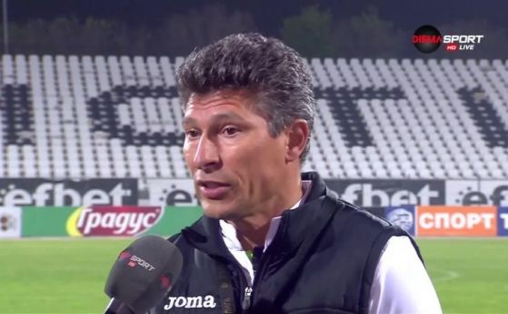 Треньорът на Етър и легенда на българския футбол Красимир Балъков