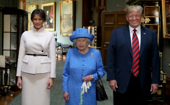 Кралицата покани Тръмп в Англия през юни