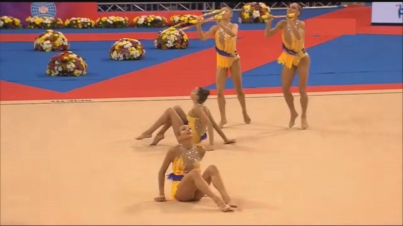 Българският ансамбъл по художествена гимнастика спечели златния медал на финала на