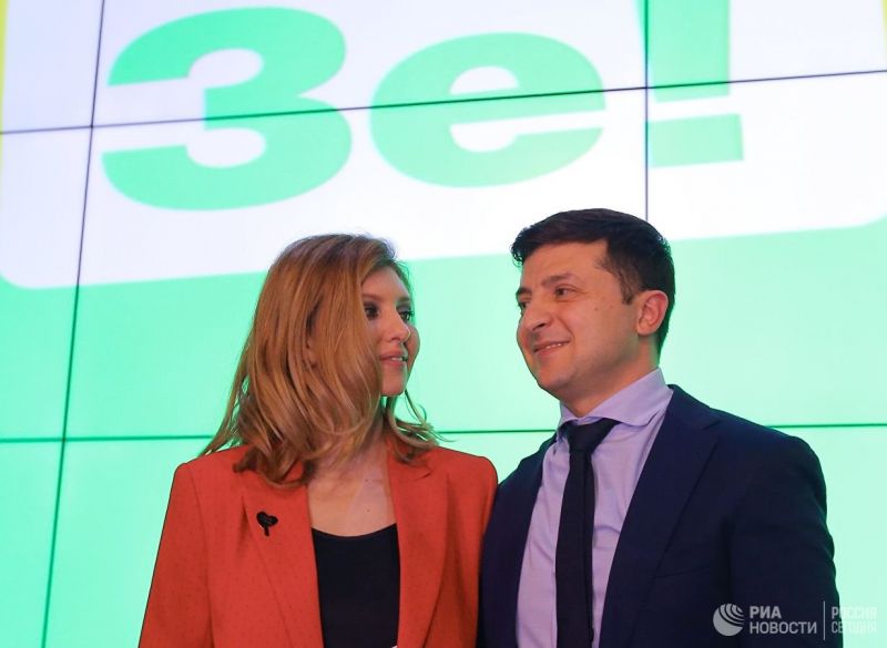 Съпругата на новоизбрания президент на Украйна Володимир Зеленски Елена е