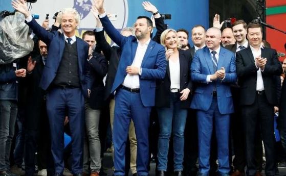 Веселин Марешки откри многохиляден митинг в Милано