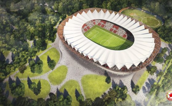  ЦСКА показа трети план за нов стадион 