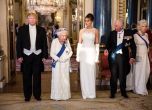 Код 'бяло' на кралския прием за Тръмп. Президентът заведе 4 от децата си