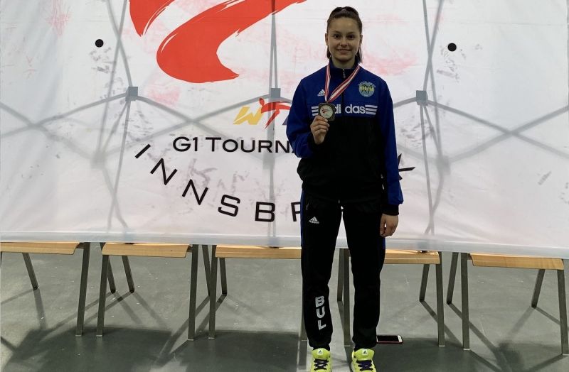 Спортният талант на Еврофутбол Румина Кирчева завоюва бронзов медал от