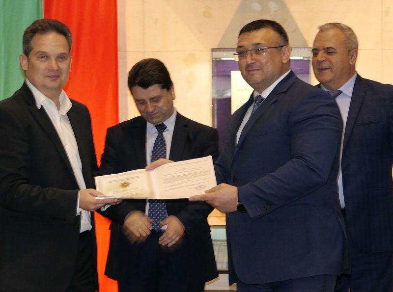 Главният изпълнителен директор на VIVACOM Атанас Добрев беше награден от