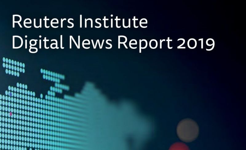 Институтът за изследване на журналистиката Ройтерс към Оксфордския университет оповести
