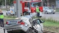 Жена е в тежко състояние след катастрофа на бул. Възкресение