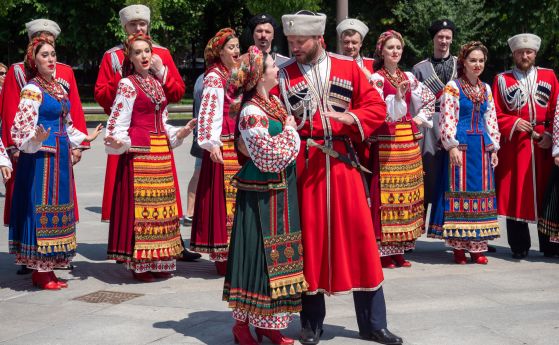 120 души от Кубанския казашки хор са вече в София