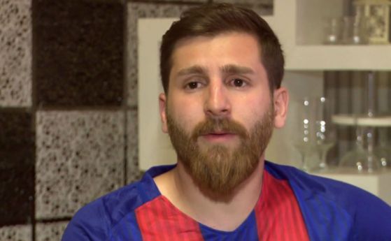 Голям палавник се оказа иранският двойник на аржентинската футболна звезда