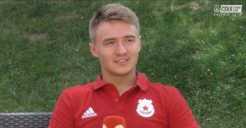 Офанзивният футболист на ЦСКА Денис Давидов даде първото си интервю