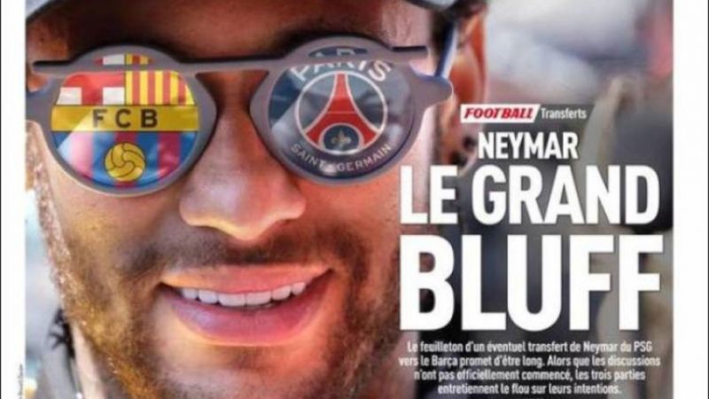 Френските медии разлюбиха бразилеца Неймар, който пристигна в Пари Сен