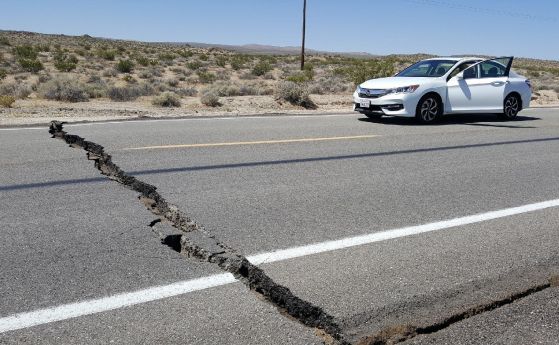 Южна Калифорния беше разтърсена от най силното земетресение в щата от