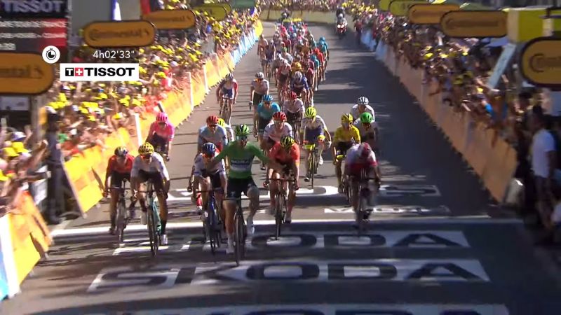 Снимка: Петер Саган се развихри и спечели петия етап на Тур дьо Франс