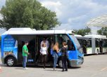 Пускат тестово 6-метрови автобуси до спирките на метрото в Овча купел и Горна баня