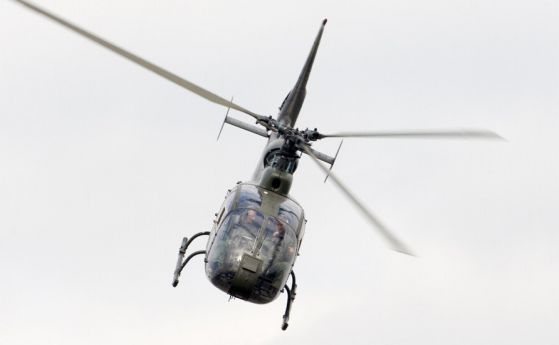 Сръбски военен хеликоптер се разби при опит за кацане след