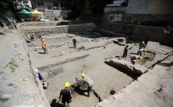 Разкриха уникални археологически находки от Римско време в София
