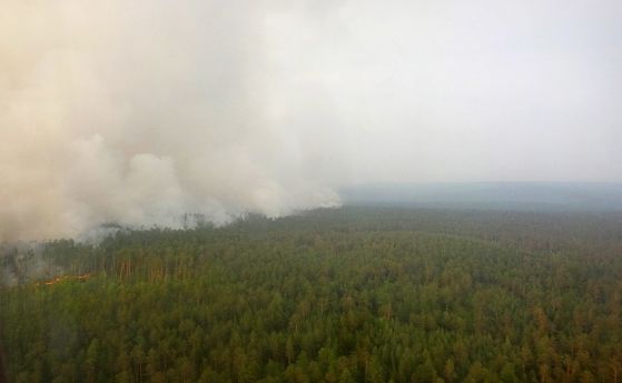 Сибир, горски пожари