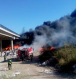 Пожар в сметището на Дупница, обявиха частично бедствено положение (обновена)