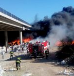 Отнемат лиценза на фирмата, отговорна за пожара под моста на магистрала Струма