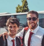 Плашат с бой делегацията на ЦСКА в Украйна