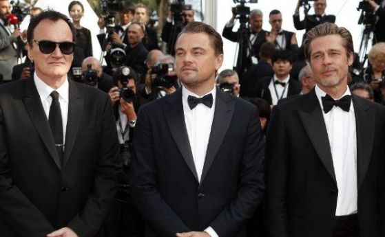 Новият златен триъгълник в киното: Брад Пит, Леонардо ди Каприо, Тарантино