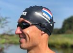 Ариен Робен преплува 8 км за благотворителност