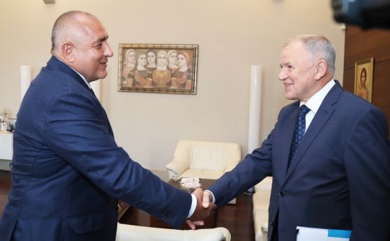 Борисов се срещна с европейския комисар по здравеопазване Витянис Андрюкайтис