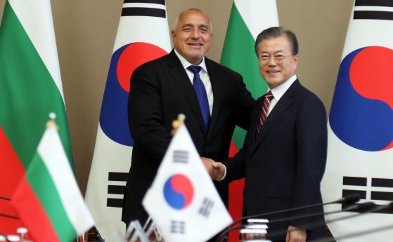 Борисов се срещна с корейския президент, Мун Дже-ин впечатлен от Несебър