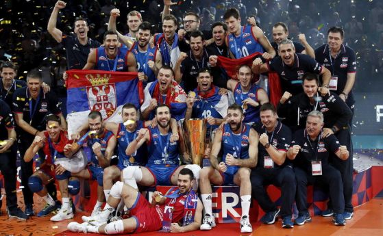 Сърбия е волейболният крал на Европа