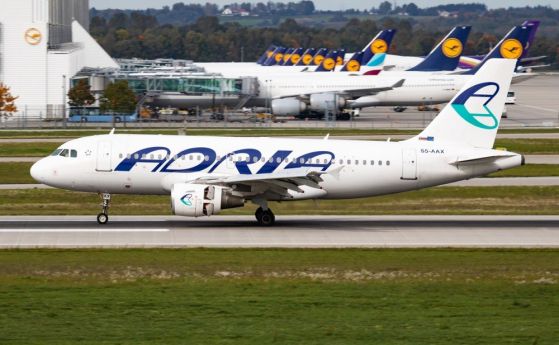 Фалира словенската авиокомпания Адрия еъруейс