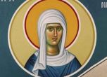 Св. Харитина загинала, засипана с горещи въглени