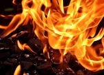 Голям пожар в склад за захарни изделия в Пловдив