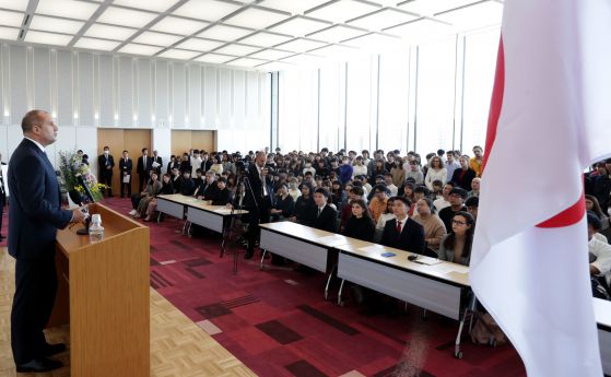 Президентът: България и Япония имат силна духовна връзка