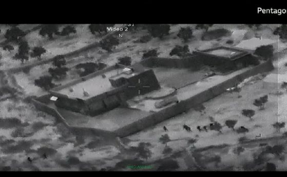 Пентагонът публикува първите кадри от операцията срещу Багдади (видео)
