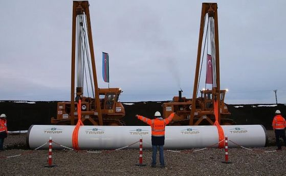 Даден е старт на газовите доставки за Европа през Трансанадолския път