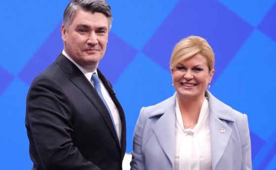 Зоран Миланович изпревари Колинда Грабар-Китарович на президентския вот в Хърватия