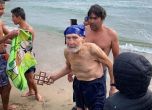 93-годишен спасител от Синеморец хвана кръста на Йордановден по стар стил