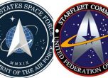 Новото лого на Космическите сили на САЩ се оказа копие на емблема от Стар Трек
