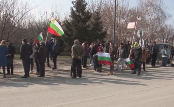 Протест в Силистра срещу ТИР-овете през града