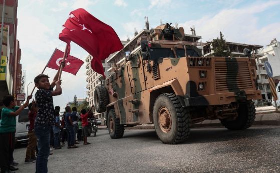 Турция е стартирала операция Пролетен щит в Сирия