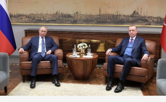 Путин и Ердоган на разговор очи в очи за Сирия
