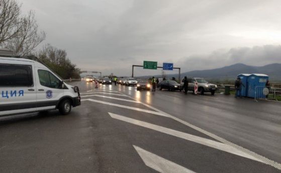 5 км коли чакат за влизане в София, 2 км - за да я напуснат