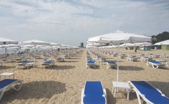 БНР: Днес на Слънчев бряг на плажа има 20 души